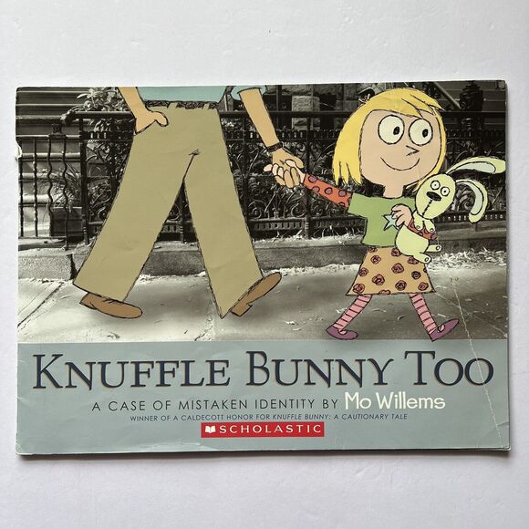 Knuffle Bunny and Knuffle Bunny Too Set of 2 Paperback Children Books Mo Willems - Picture 7 of 12